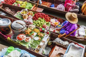 Floating-Market in Bangkok