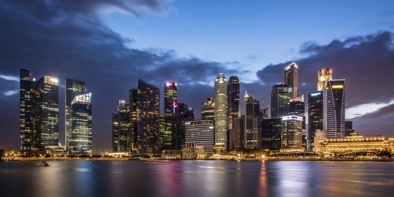 Singapur - Behind the Buddha